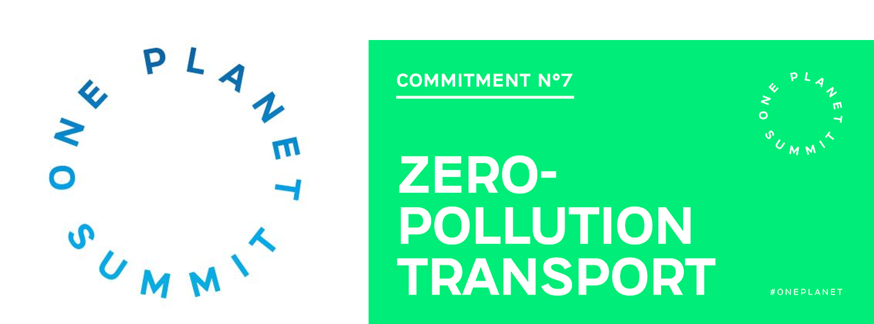 Transport Decarbonisation Alliance One Planet Summit